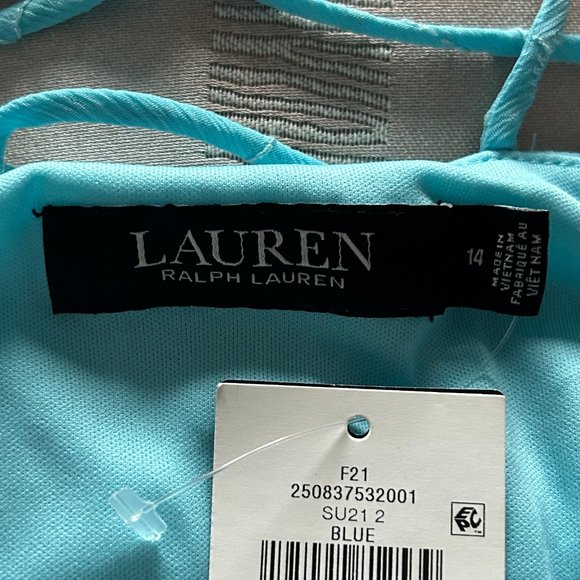 Ralph Lauren Aqua Midi Dress - Picture 15 of 16